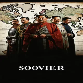 An ultra-realistic cover image combining the portraits of five historical figures, each representing a significant era of power and control. The figures are arranged in a balanced composition, with King Leopold II in regal attire, Adolf Hitler in formal military uniform, Genghis Khan in traditional Mongol armor, Joseph Stalin in a Soviet military tunic, and Mao Zedong in revolutionary attire. The background features a muted, darkened world map, with shadows of their actions subtly reflected in the environment. The lighting is dramatic, casting a somber tone over the portraits, emphasizing the weight of their legacies in history.